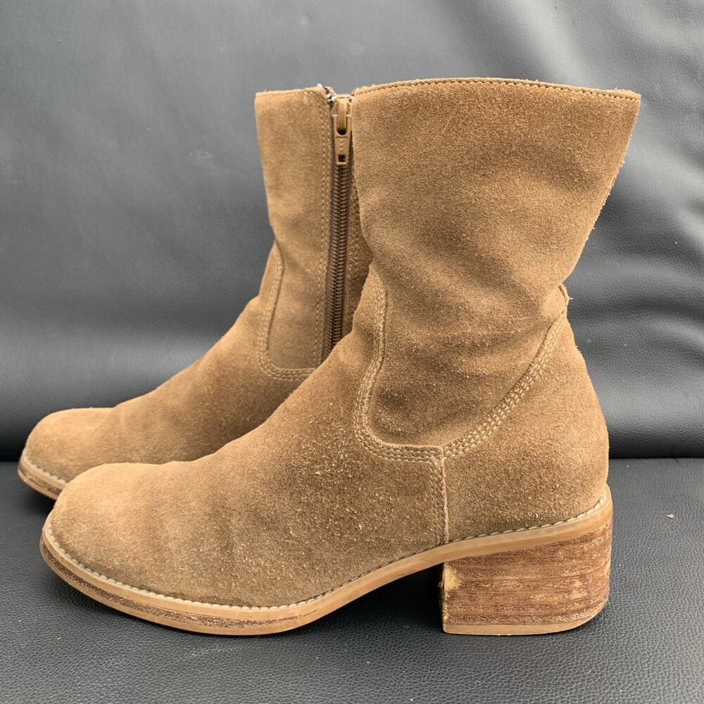 Candie’s Vintage Suede Boots Sz 6.5 Womens Y2k